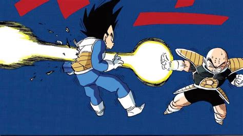 Krilin siendo curado por Dendé en Namek