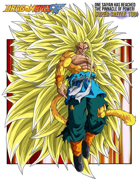 Goku en Super Saiyan 3 con aura dorada.