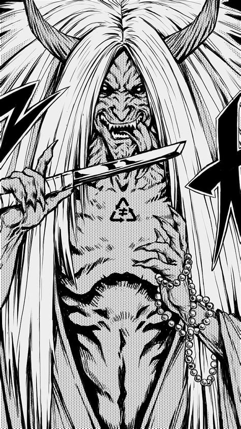 El Dios de la Muerte invocando el Sello Consumidor del Demonio de la Muerte