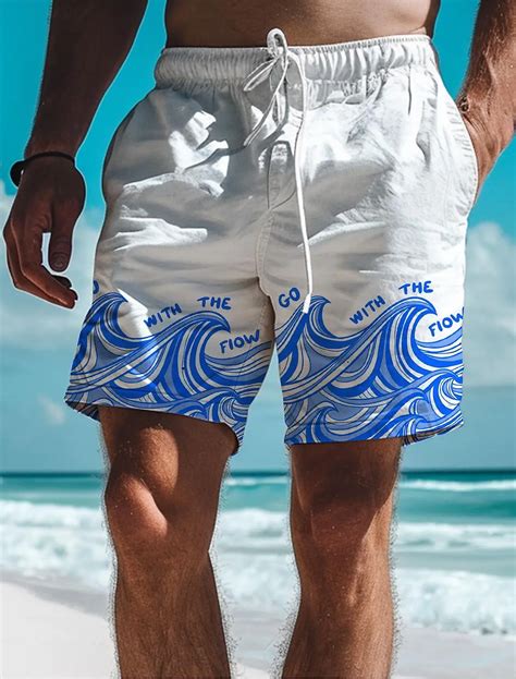 Diseño de bañador inglés trunks con cordón y bolsillo