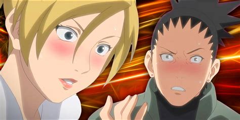 Temari golpea a Shikamaru