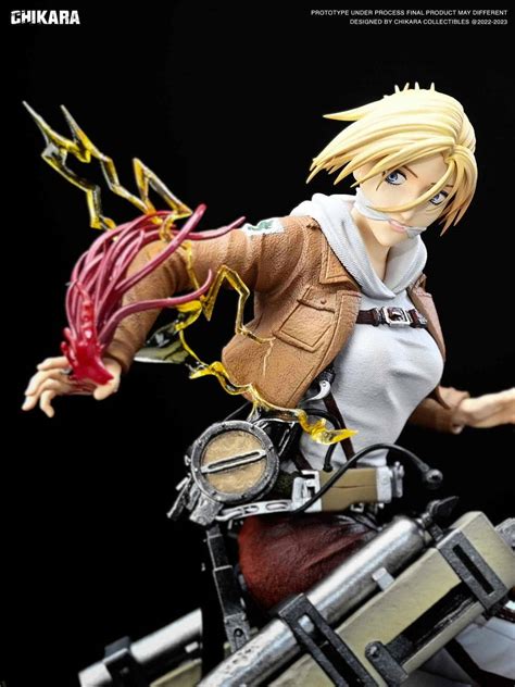 Detalle de la articulación de la figura Amazing Yamaguchi Annie Leonhart