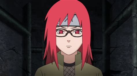 Karin Uzumaki en su juventud.