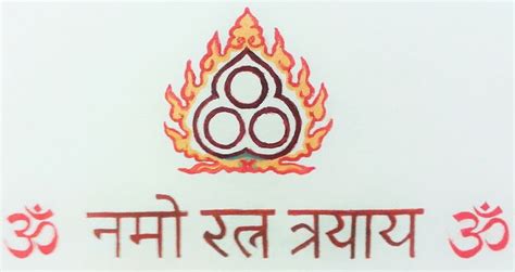 Símbolo budista del Triratna