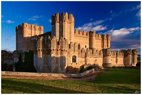 Castillo de Coca, Segovia, España