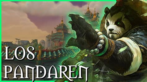 Arte conceptual de un Pandaren, destacando su aspecto enigmático y único