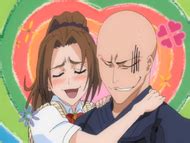 Mizuho Asano con Ikkaku Madarame