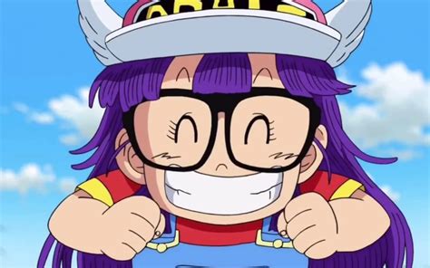 Arale Norimaki y Senbei Norimaki en Dr. Slump