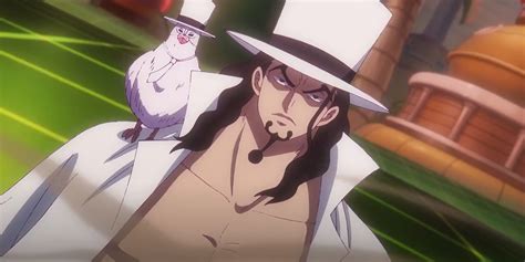 Rob Lucci enfrentándose a Atlas en Egghead