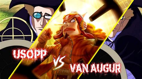 Esquema comparativo de habilidades: Van Augur vs Usopp
