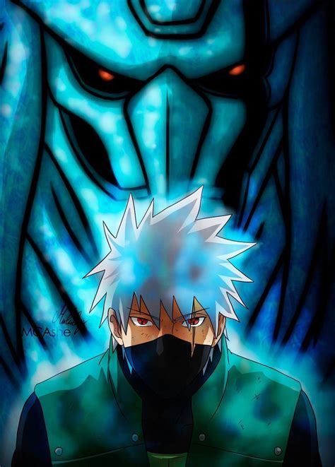 Kakashi invocando el Susano'o