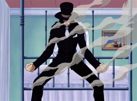Ilustración de la técnica Tekkai en One Piece