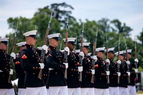 Diversos uniformes de Marines