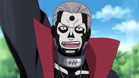 Hidan realizando su ritual Jashin