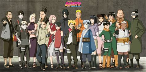 Personajes principales de Boruto: Naruto Next Generations