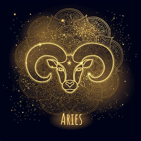 Símbolo del signo zodiacal Aries