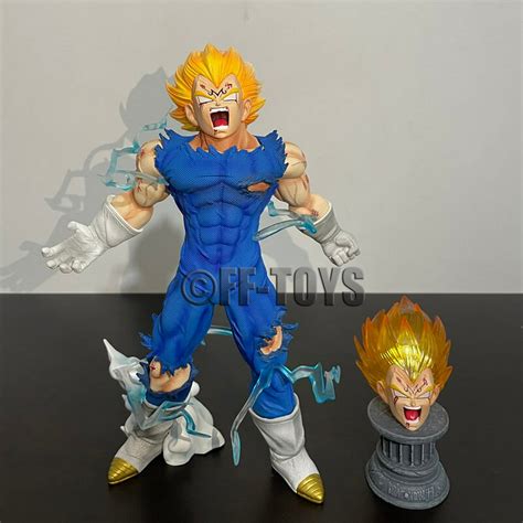 Majin Vegeta en acción