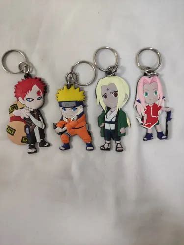 Colección de llaveros de Naruto