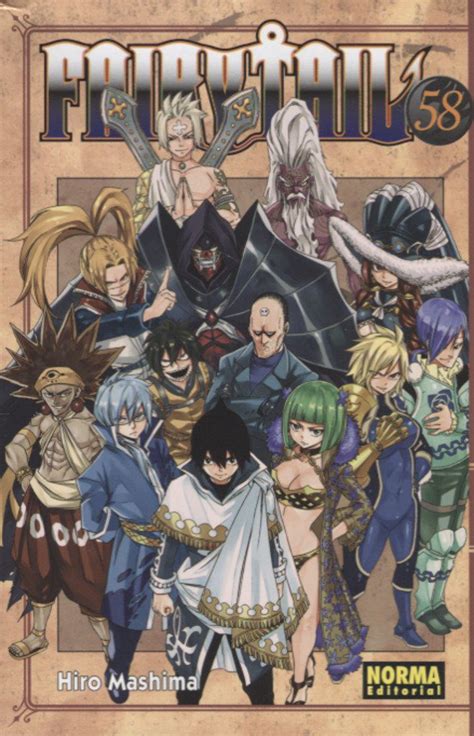 Ilustración de la portada del tomo 59 de Fairy Tail
