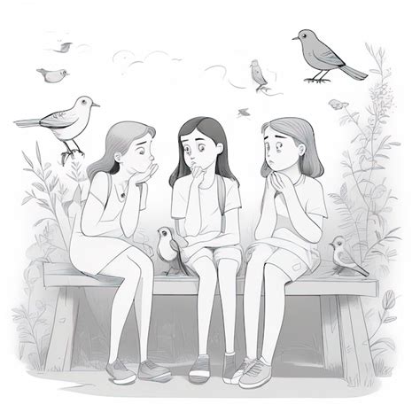 Dos chicas sentadas juntas en un aula de preparatoria