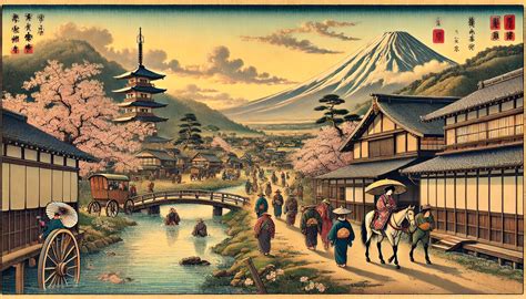 Ilustración de un gōkan del periodo Edo