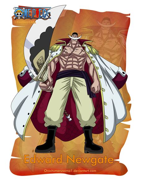 Edward Newgate, Barbablanca, en One Piece