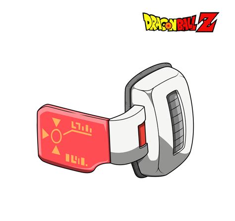 Diseño de un scouter de Dragon Ball Z