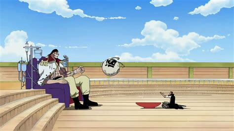Shanks ofreciendo agua curativa a Barbablanca