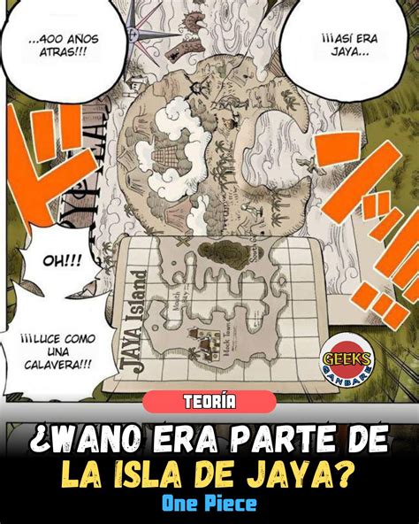 Mapa de la Isla de Skypiea con las Ruinas de Shandora
