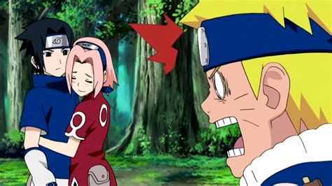 Naruto y Sakura en el universo alterno