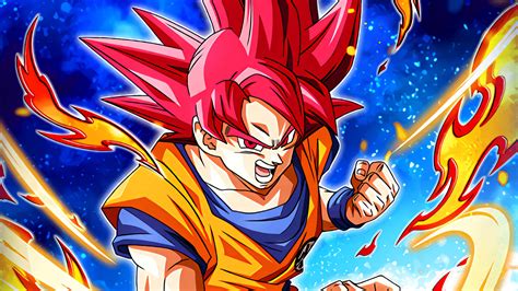 Goku Super Saiyan God en posición de meditación sobre fondo blanco