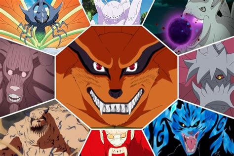 Evolución de las Bestias con Cola en Naruto