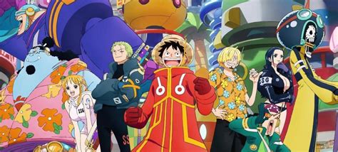 Los Sombrero de Paja explorando Egghead en la apertura UUUUUS!