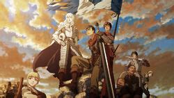 Griffith liderando la Nueva Banda del Halcón