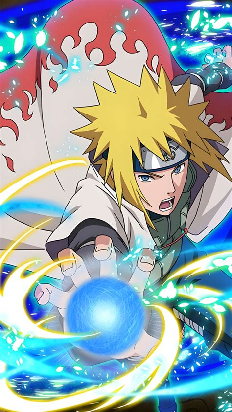 Minato Namikaze explicando la misión