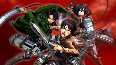 Comparativa de juegos de Attack on Titan