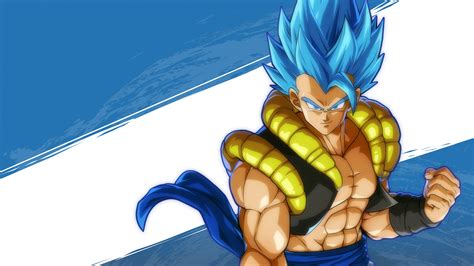 Pantalla de un videojuego de Dragon Ball mostrando a Gogeta
