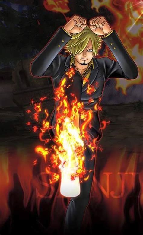 Sanji en acción: Patada de fuego