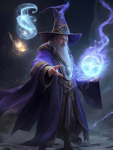 Representación de la magia oscura afectando a un personaje.