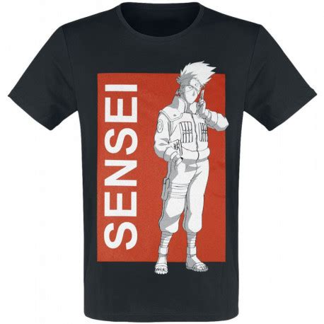 Diseño de camiseta de Kakashi Sensei