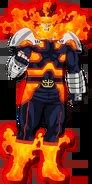 Traje de héroe de Endeavor