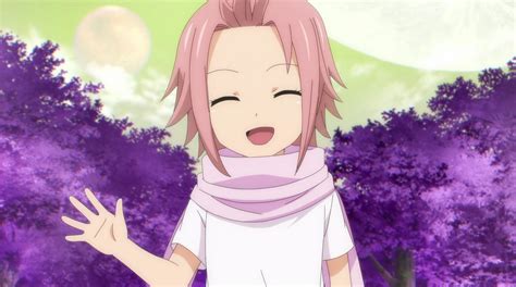 Nasha, la hija de Lucy, interactuando con el Equipo Natsu