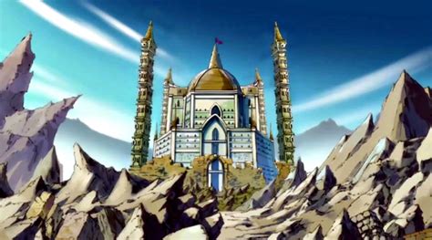 Destrucción del edificio de Fairy Tail por Phantom Lord