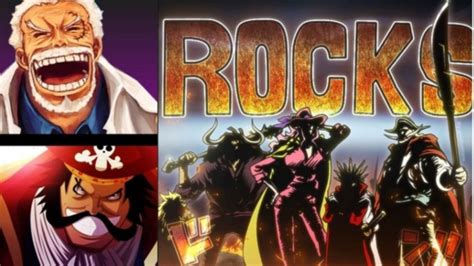 Ilustración de los miembros de los Piratas de Rocks