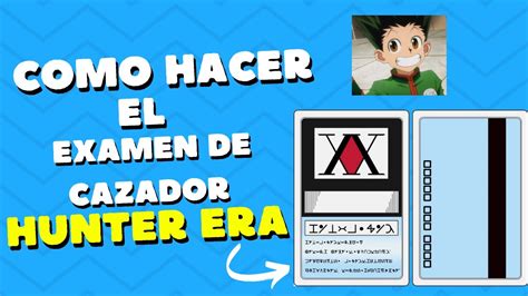 Infografía sobre las pruebas de examen de Cazador en Hunter x Hunter