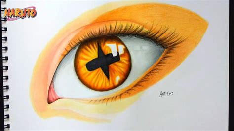 Ojos de Naruto en Modo Sabio