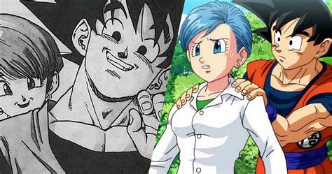 Ilustración de Bulma con Goku al inicio de Dragon Ball