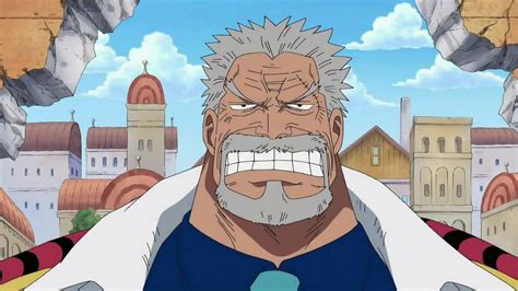 Retrato de Monkey D. Garp en su juventud