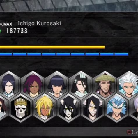 Personajes del videojuego Bleach: Soul Resurrección