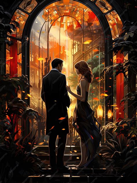Captura de pantalla de una escena romántica entre dos hombres.